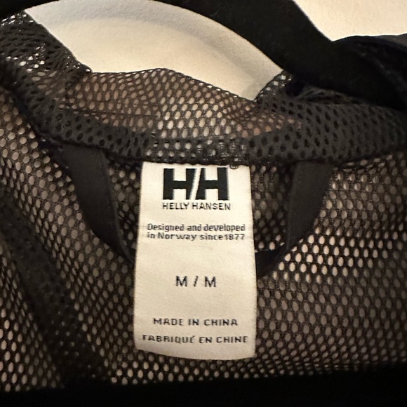 Helly Hansen rain jacket black medium - Picture 3 of 3